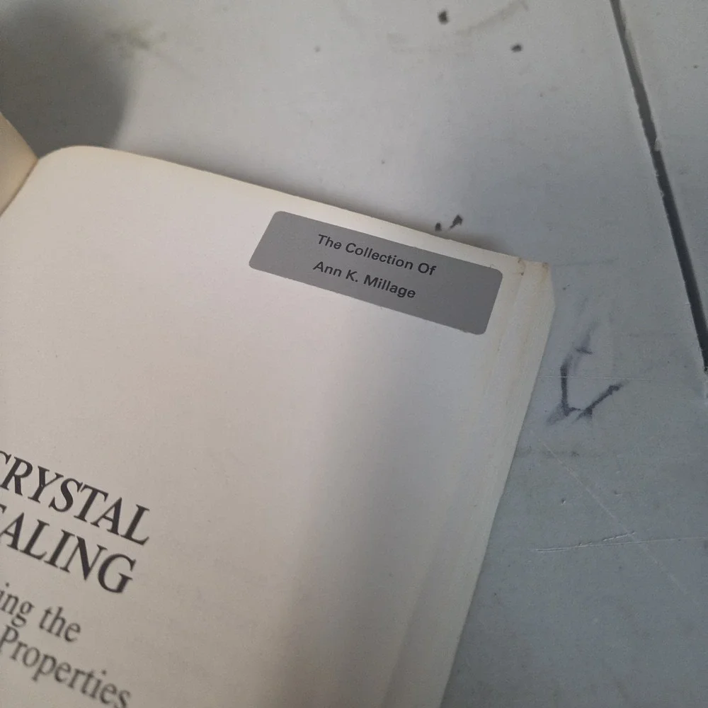 Crystal Healing Therapeutic Application of Crystals Katrina Raphaell 1987 Book